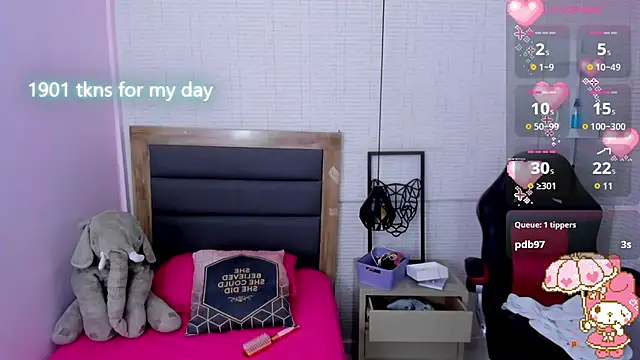 Kittytimberlake online show from February 20, 7:19 pm