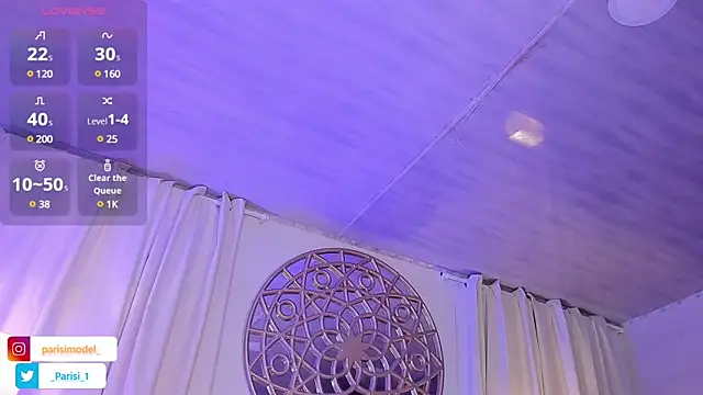  PARISI  online show from March 1, 12:50 am