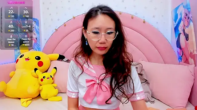 Snapshot of Nao__Chan_ chatting on January 24, 1:45 am Nao Chan online show from January 24, 1:45 am