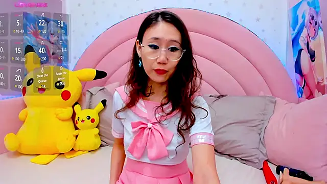 Snapshot of Nao__Chan_ chatting on March 1, 1:22 am Nao Chan online show from March 1, 1:22 am