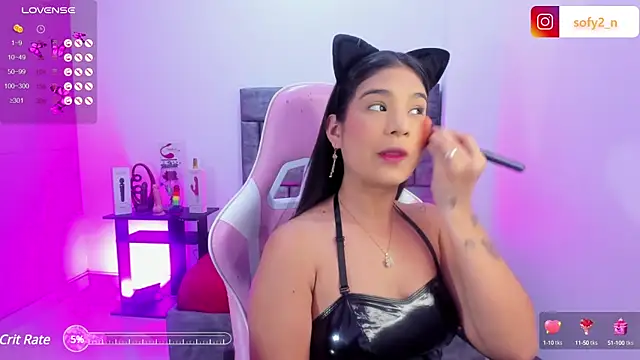 Snapshot of imsofy_ chatting on February 7, 8:10 pm imsofy  online show from February 7, 8:10 pm