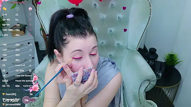 Snapshot of SarahStanley chatting on February 17, 12:27 pm SarahStanley online show from February 17, 12:27 pm