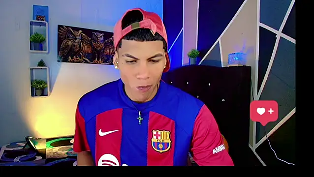 Snapshot of Damian_latinxxx chatting on March 22, 3:09 am Damian latinxxx online show from March 22, 3:09 am