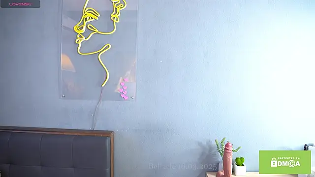 Snapshot of Bellacle chatting on March 16, 10:11 am Bellacle online show from March 16, 10:11 am