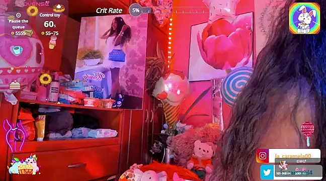 Snapshot of Dulcee_kandy chatting on February 15, 9:04 pm Dulcee kandy online show from February 15, 9:04 pm