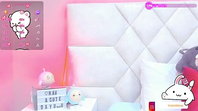 Violettbloss online show from October 28, 3:10 am