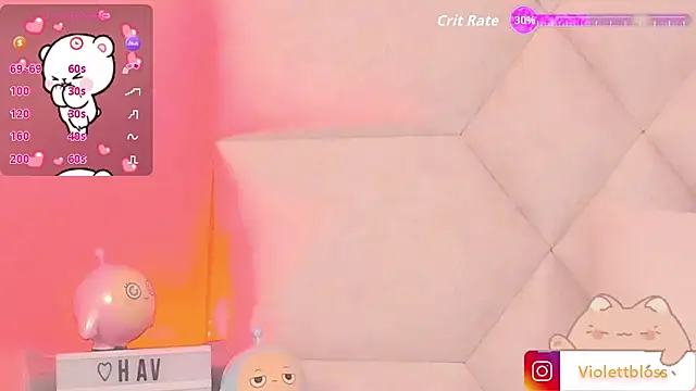 Violettbloss online show from October 29, 3:09 am