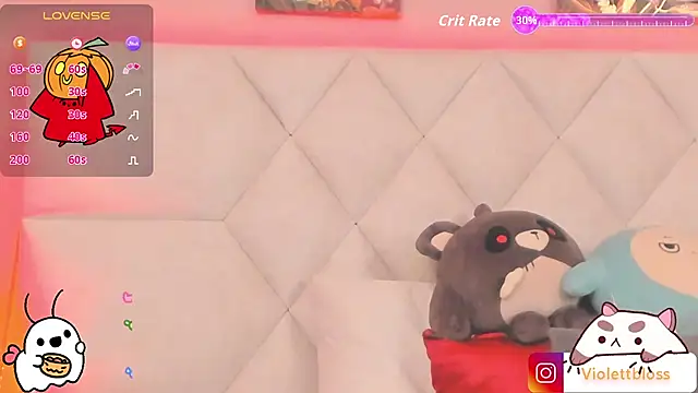 Violettbloss online show from October 31, 3:29 am