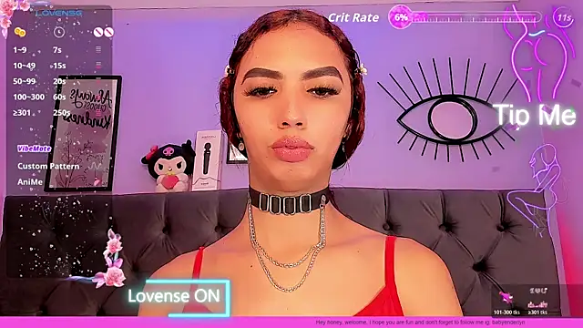 Babyenderlyn online show from November 3, 1:01 pm