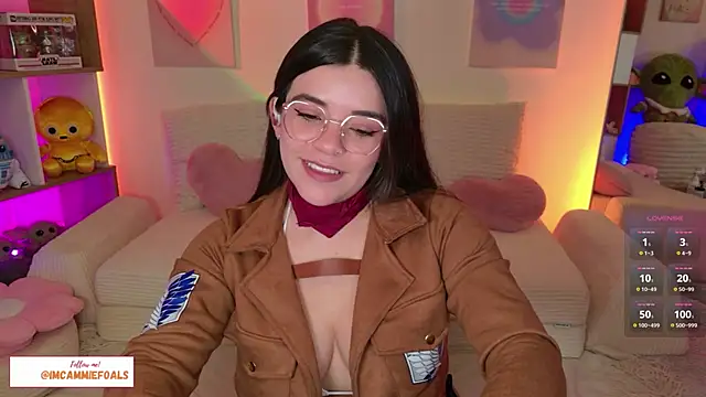 Snapshot of cammiefoalss chatting on November 24, 5:45 pm cammiefoalss online show from November 24, 5:45 pm