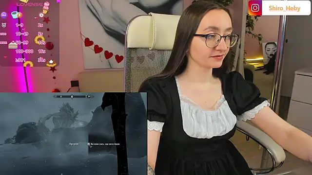 ShiroHeby online show from March 9, 12:20 pm