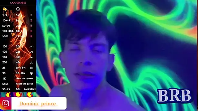 Snapshot of DominicPrince chatting on November 15, 3:26 am DominicPrince online show from November 15, 3:26 am