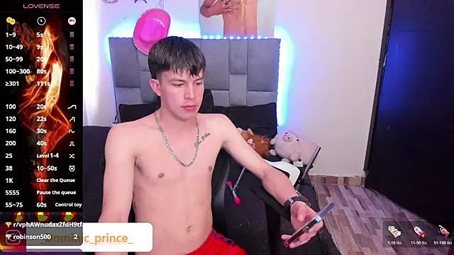 Snapshot of DominicPrince chatting on December 13, 8:58 pm DominicPrince online show from December 13, 8:58 pm