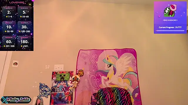 BabyZelda online show from December 19, 12:56 am