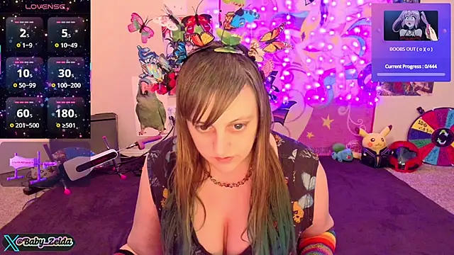 BabyZelda online show from January 26, 12:54 pm
