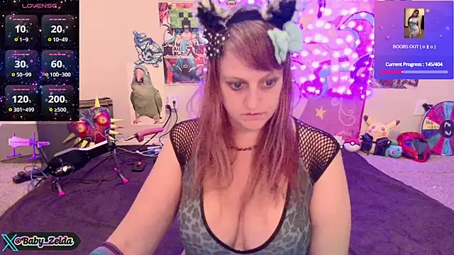 BabyZelda online show from December 1, 12:48 am