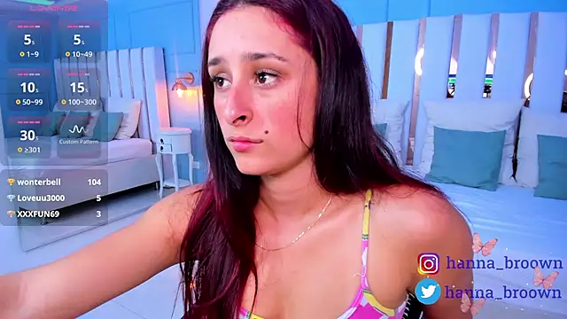 Snapshot of hannaa_brown chatting on December 26, 9:04 pm hannaa brown online show from December 26, 9:04 pm