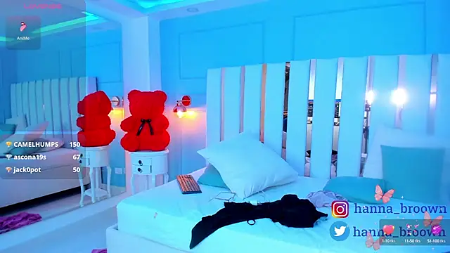 Snapshot of hannaa_brown chatting on February 12, 5:05 pm hannaa brown online show from February 12, 5:05 pm