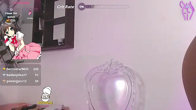 Snapshot of Giinger_gap chatting on October 8, 3:59 am Giinger gap online show from October 8, 3:59 am