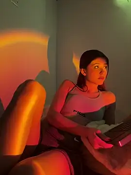 Snapshot of AnnyCherry_ chatting on February 18, 1:54 am AnnyCherry online show from February 18, 1:54 am