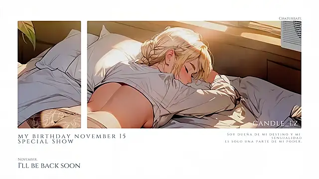 Snapshot of Candle__lz chatting on December 13, 7:15 am Candle  lz online show from December 13, 7:15 am