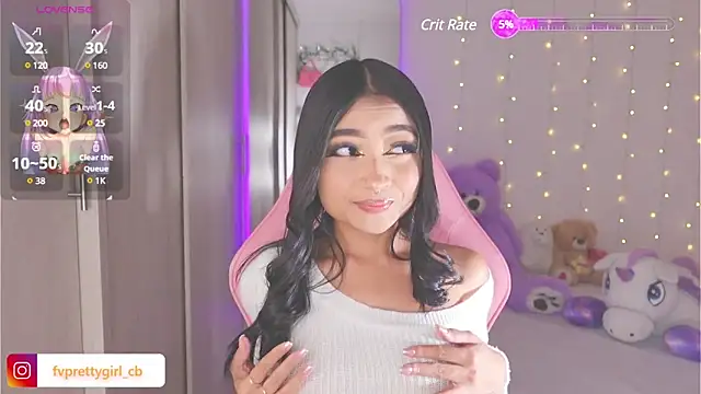 Snapshot of urfavprettygirl chatting on February 2, 7:09 am urfavprettygirl online show from February 2, 7:09 am