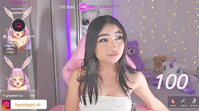 Snapshot of urfavprettygirl chatting on March 9, 6:50 am urfavprettygirl online show from March 9, 6:50 am