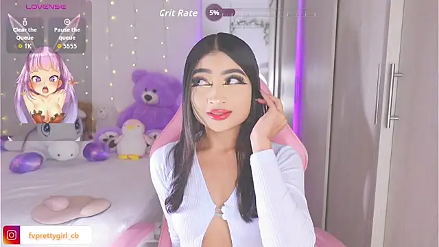 Snapshot of urfavprettygirl chatting on October 1, 7:36 am urfavprettygirl online show from October 1, 7:36 am