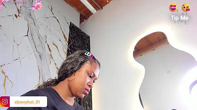 ebony hot1 online show from September 25, 1:15 pm