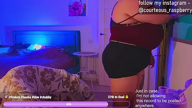 courteous raspberrry online show from January 21, 1:54 pm