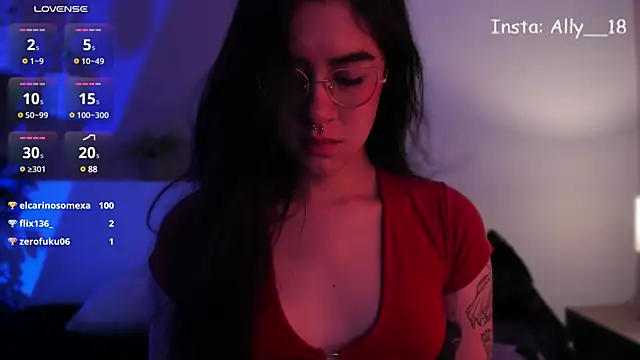 Ally addams online show from December 31, 6:48 am