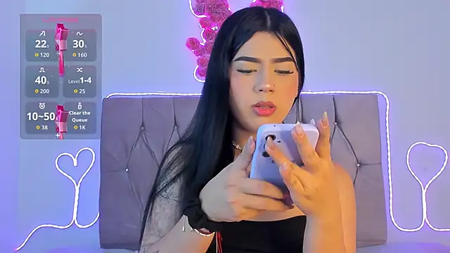 Ashley piinkk  online show from March 12, 7:47 am