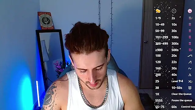 Ares blue online show from February 1, 11:43 am