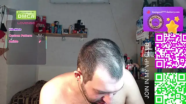 BISEXGOOD777 online show from September 19, 12:50 pm