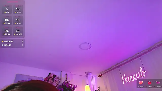 Snapshot of HANNAH_LOVEE chatting on February 1, 6:32 am HANNAH LOVEE online show from February 1, 6:32 am