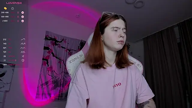 Snapshot of ScarletRos3 chatting on February 8, 2:15 am ScarletRos3 online show from February 8, 2:15 am