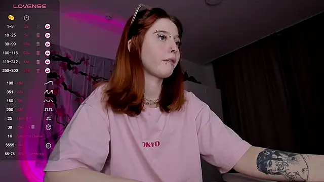 Snapshot of ScarletRos3 chatting on February 17, 8:47 pm ScarletRos3 online show from February 17, 8:47 pm