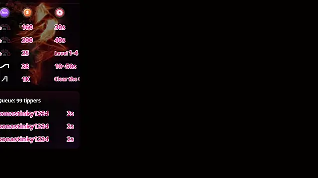 Snapshot of Scarlett_OHara_1861 chatting on December 9, 8:54 pm Scarlett OHara 1861 online show from December 9, 8:54 pm