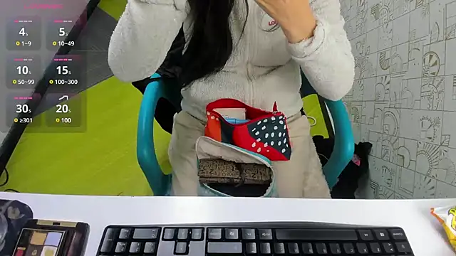 Abrillee1 online show from March 8, 7:31 pm