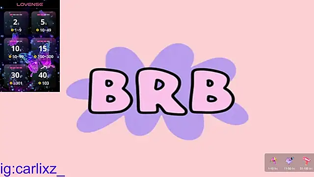 carlyxz  online show from February 6, 11:43 am