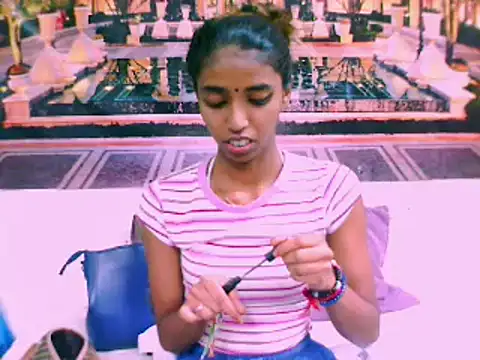 Snapshot of IndianSexySlender chatting on February 27, 6:18 am IndianSexySlender online show from February 27, 6:18 am