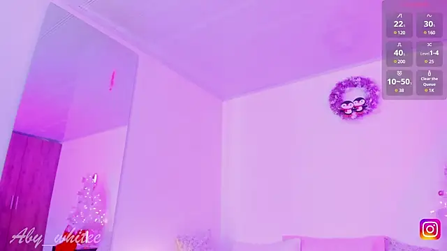 Snapshot of AbyWhitee chatting on January 11, 3:09 pm AbyWhitee online show from January 11, 3:09 pm