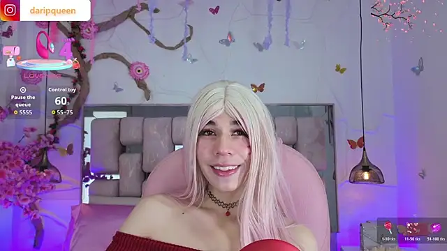 DaripQueen online show from March 20, 1:38 pm