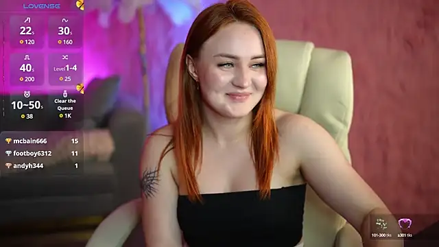 Snapshot of LovelyBell chatting on March 14, 4:51 pm LovelyBell online show from March 14, 4:51 pm