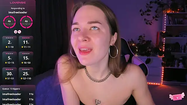 Snapshot of ami_amour_ chatting on December 15, 7:35 am ami amour online show from December 15, 7:35 am