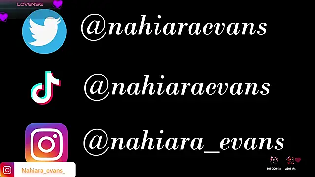 NahiaraEvans  online show from October 15, 6:13 am