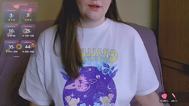 Snapshot of ChubbyMaia chatting on February 6, 10:15 am ChubbyMaia online show from February 6, 10:15 am