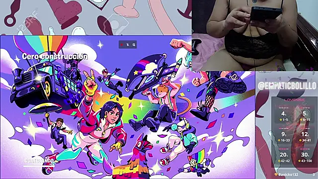 Snapshot of EmpaticBolillo chatting on February 15, 9:27 am EmpaticBolillo online show from February 15, 9:27 am