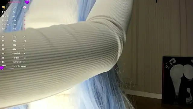 Snapshot of Xiao_Mei_ chatting on February 23, 12:30 am Xiao Mei online show from February 23, 12:30 am