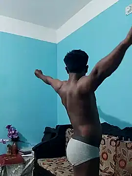 HunkyAriyan online show from March 12, 4:46 pm